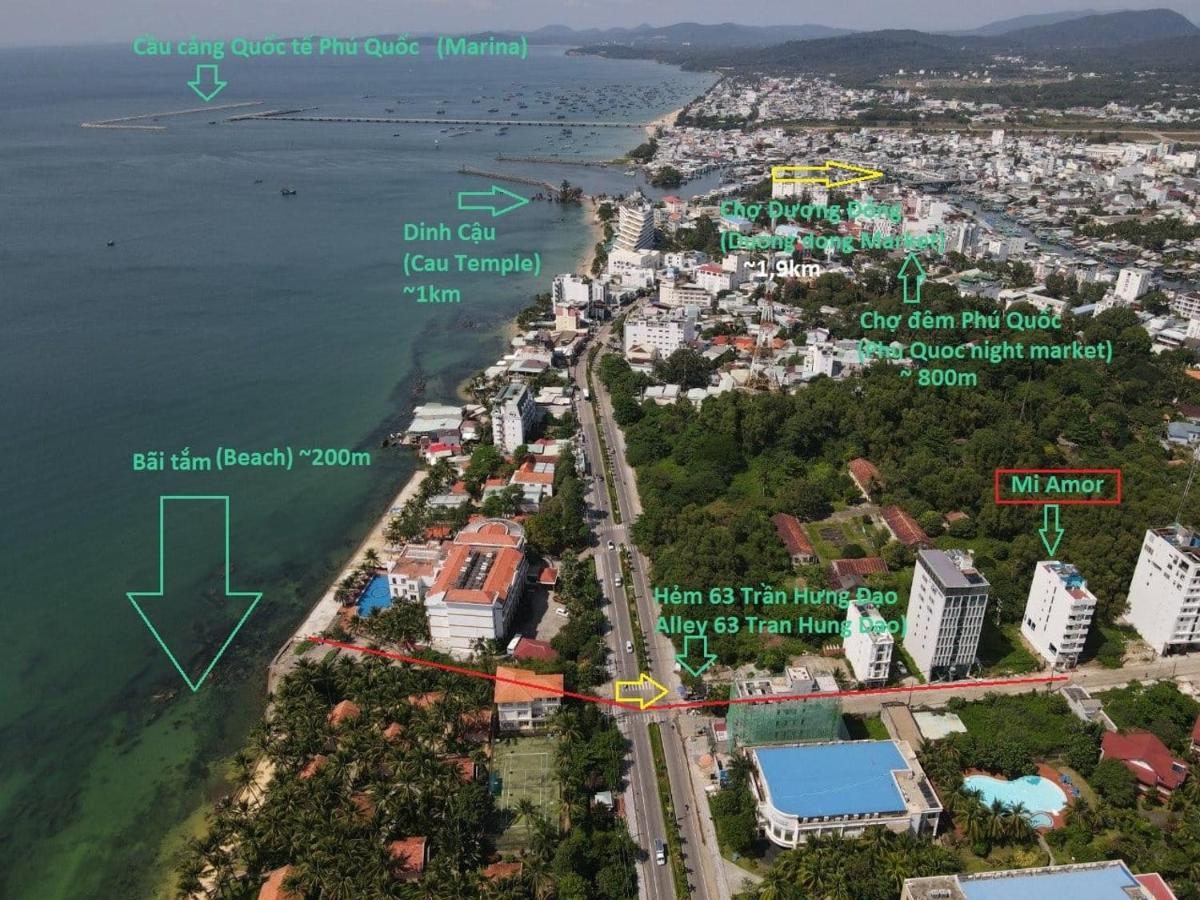 Mi Amor Luxury Island Apartment - 3 Minutes To The Beach Phu Quoc Eksteriør bilde